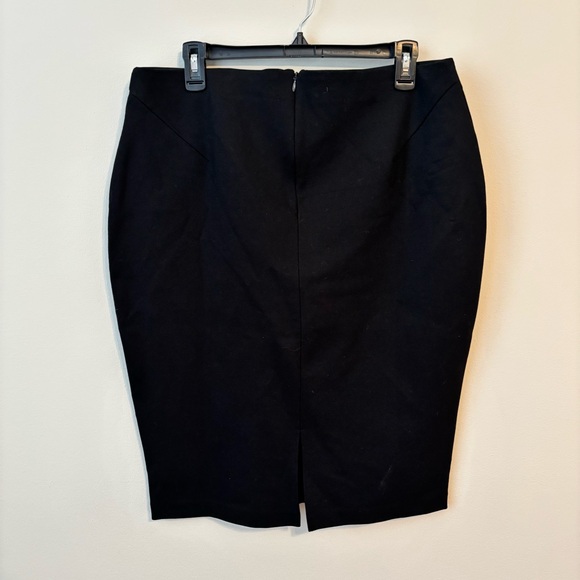 Quince Ultra-Stretch Ponte Pencil Skirt L - Picture 6 of 10